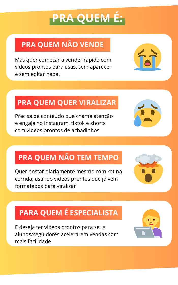 Pack Achadinhos Virais - seção 5